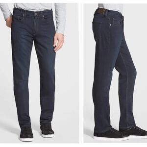 PAIGE Federal Slim Straight Leg Jeans Dark Wash Sz 32